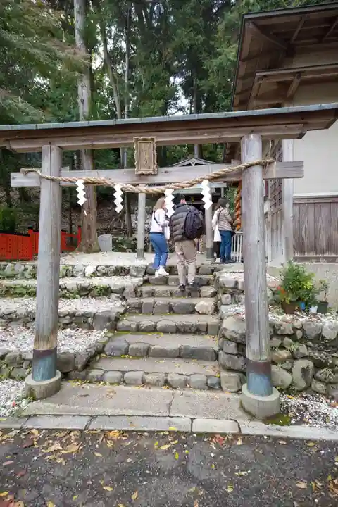 御髪神社の鳥居
