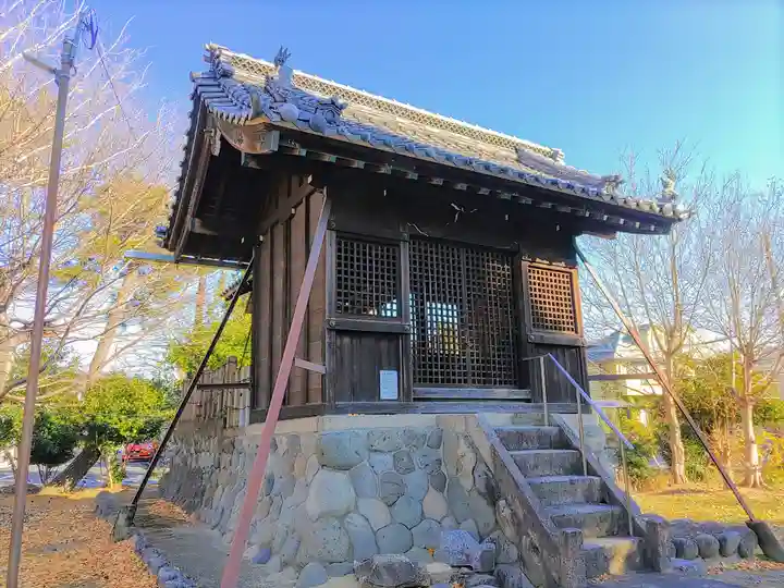 神明社(持中神明社)の本殿・本堂