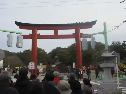 鶴岡八幡宮の鳥居