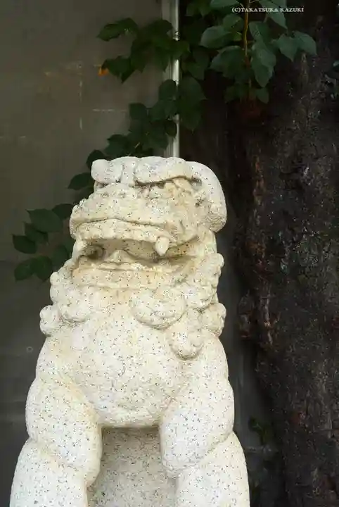 天祖神社の狛犬