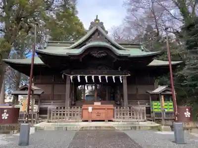 谷保天満宮の本殿・本堂