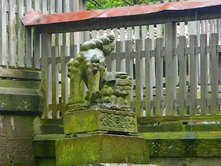 重蔵神社の狛犬