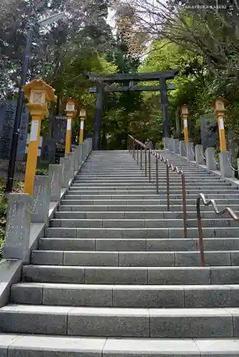 武蔵御嶽神社の鳥居
