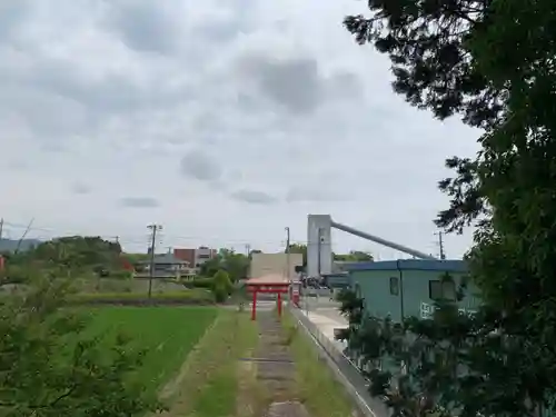 八幡神社の景色