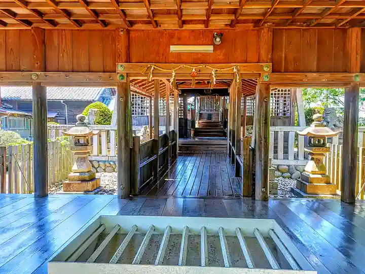 大井神社の本殿・本堂