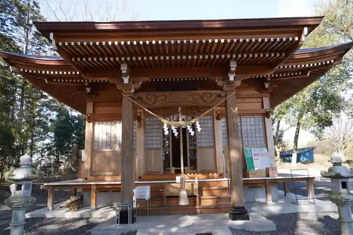 阿久津「田村神社」(郡山市阿久津町)旧社名:伊豆箱根三嶋三社の本殿・本堂