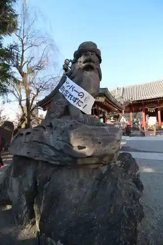 浅草神社の狛犬