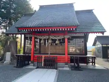 六日市場浅間神社の本殿・本堂