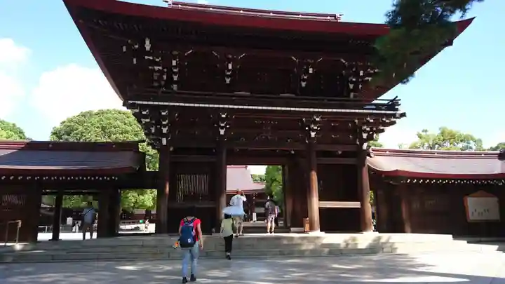 明治神宮の山門・神門