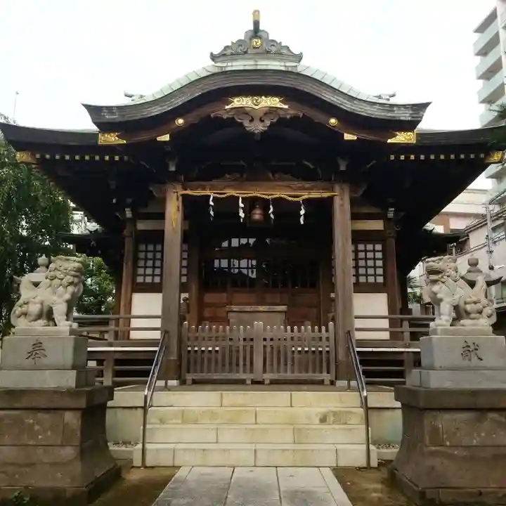 綾瀬神社の本殿・本堂