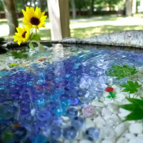 帯廣神社の手水舎