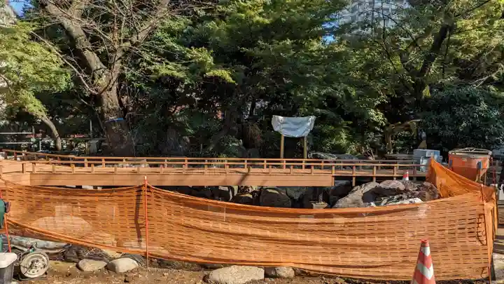 愛宕神社の庭園