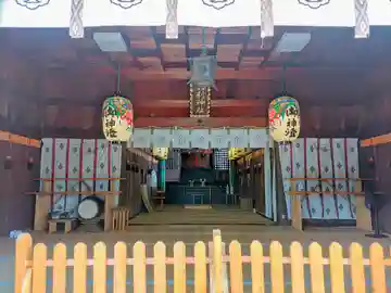 羽利神社の本殿・本堂