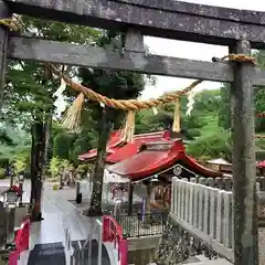 金蛇水神社の鳥居