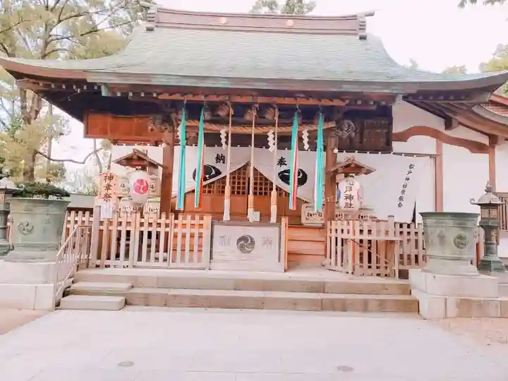 松戸神社の本殿・本堂