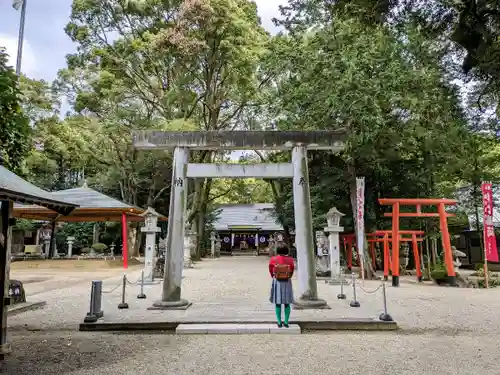 鵜川原神社の鳥居