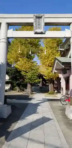 青砥神社の鳥居