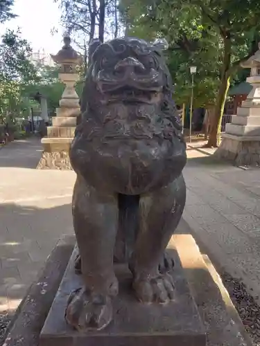 鳩森八幡神社の狛犬