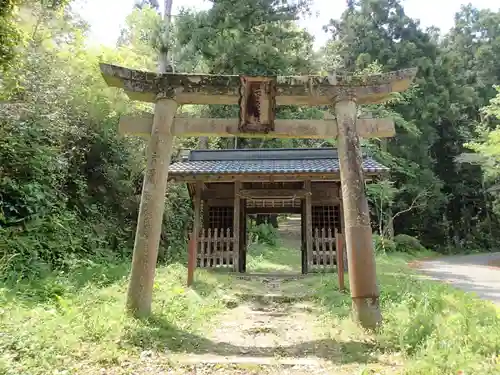 上一宮大粟神社の鳥居