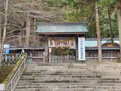 諏訪大社の山門・神門