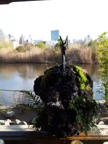 寛永寺不忍池弁天堂の手水舎