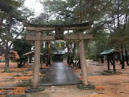 松原神社の鳥居