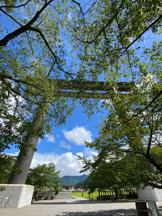 大斎原(熊野本宮大社旧社地)(和歌山県)