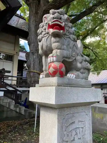 豊平神社の狛犬