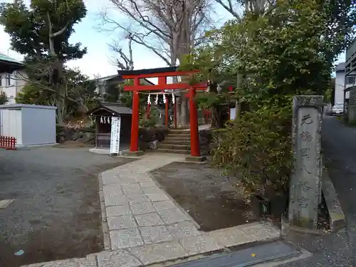 由比若宮（元鶴岡八幡宮）の鳥居