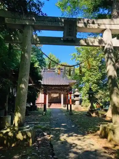 胞姫神社の鳥居
