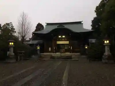 溝旗神社（肇國神社）の本殿・本堂