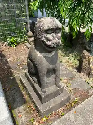 櫻岡大神宮の狛犬