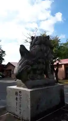 喜茂別神社の狛犬