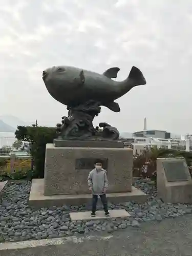 亀山八幡宮の狛犬