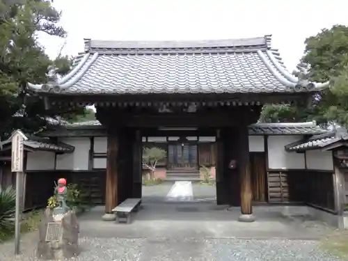 常現寺の山門