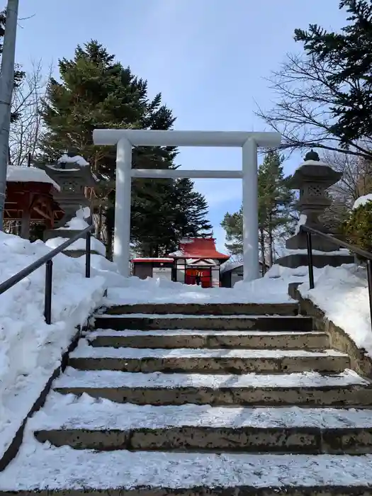 札幌藤野神社の鳥居