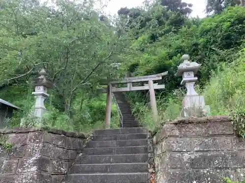 白幡神社の鳥居