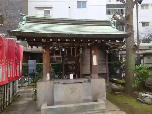 平河天満宮の手水舎