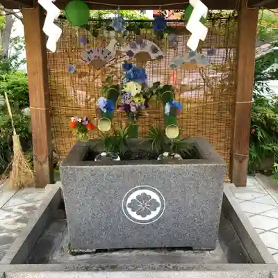 仙台大神宮の手水舎