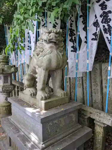 八百富神社の狛犬