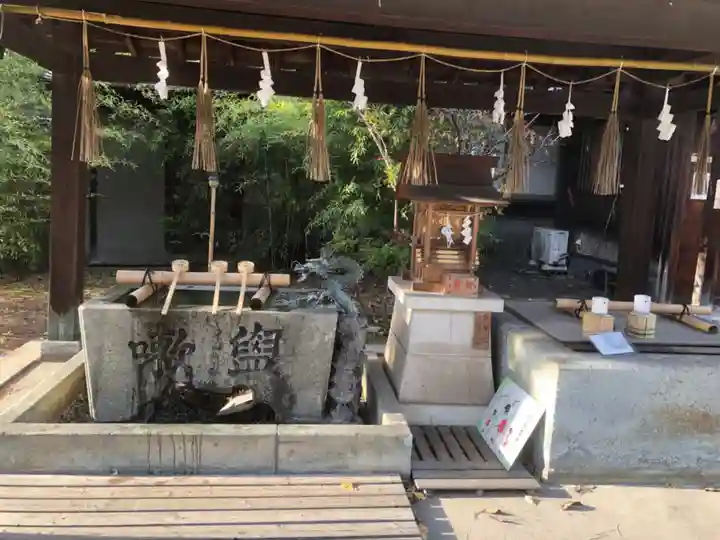 浜宮天神社の手水舎