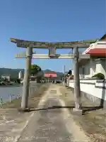 皇子神社の鳥居