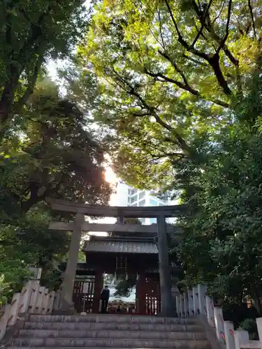 金王八幡宮の鳥居