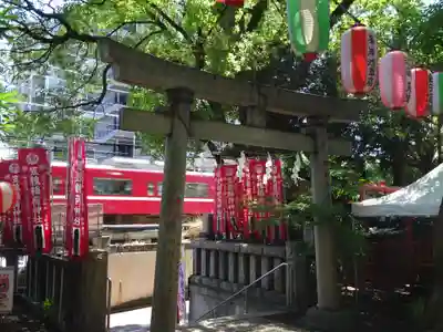 笠䅣稲荷神社の周辺