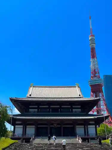 増上寺の本殿・本堂