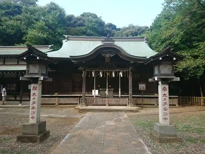畑子安神社の本殿・本堂
