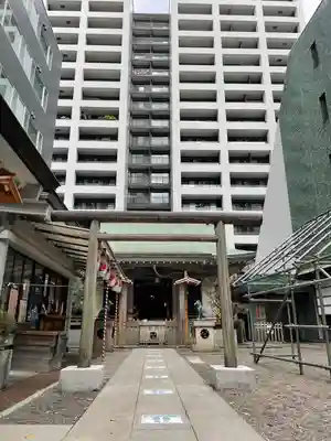 宮益御嶽神社の本殿・本堂