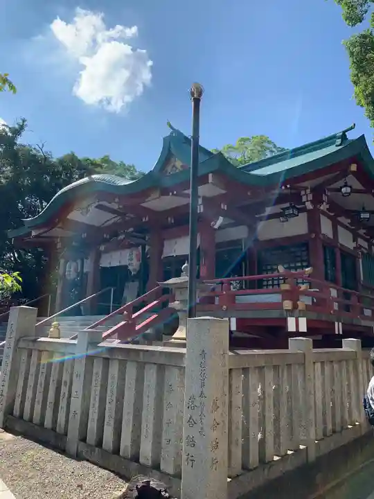 多摩川浅間神社の本殿・本堂