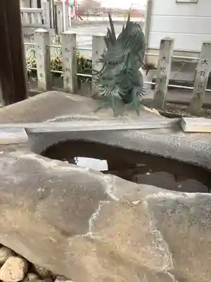 住吉神社（下津住吉町）の手水舎