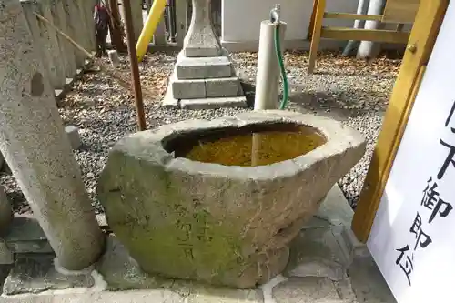 大神社の手水舎